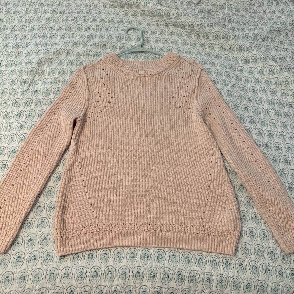 Pink Topshop sweater